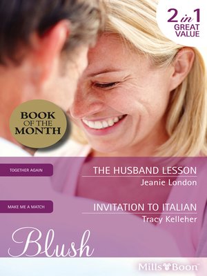 cover image of The Husband Lesson/Invitation to Italian